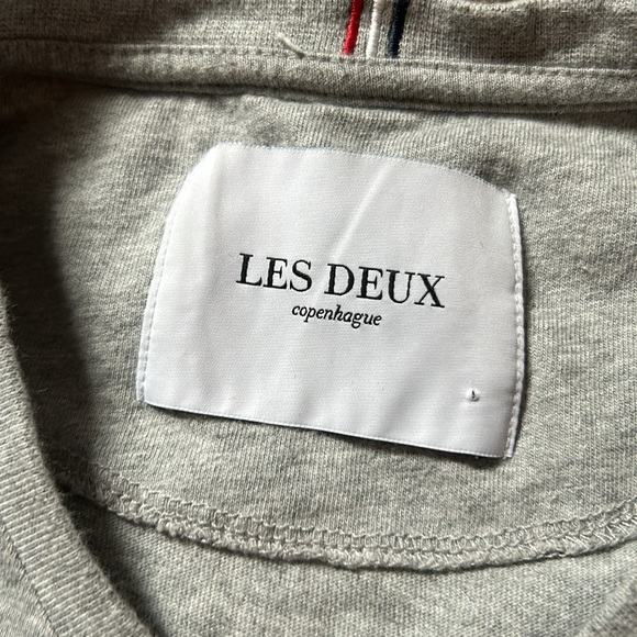 Les Deux Copenhague Men’s Gray Tee Size Large - Picture 4 of 8